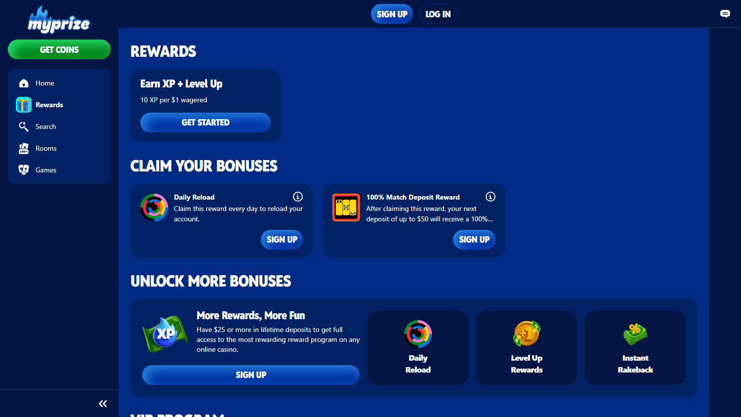 MyPrize.us_Casino_promotions_desktop