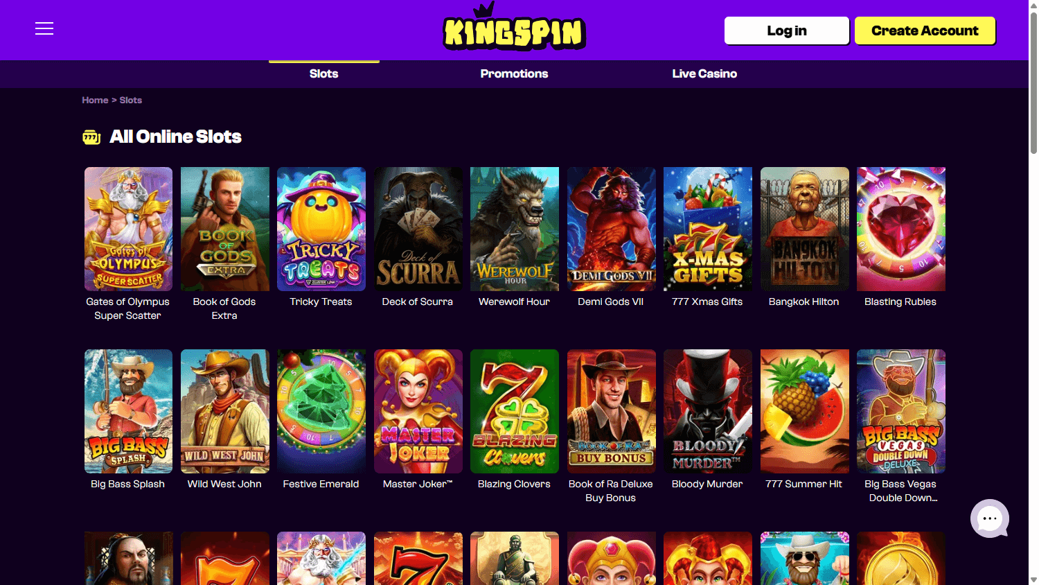 Kingspin Casino w lipcu 2026: bonusy‚ gry i promocje