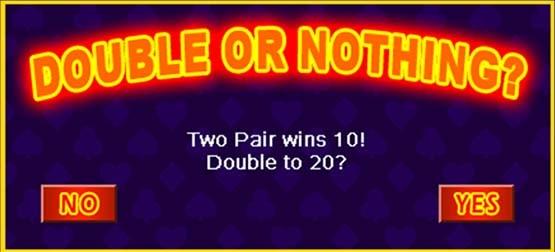 Double or Nothing Feature
