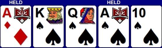 4 Cards to Royal Flush