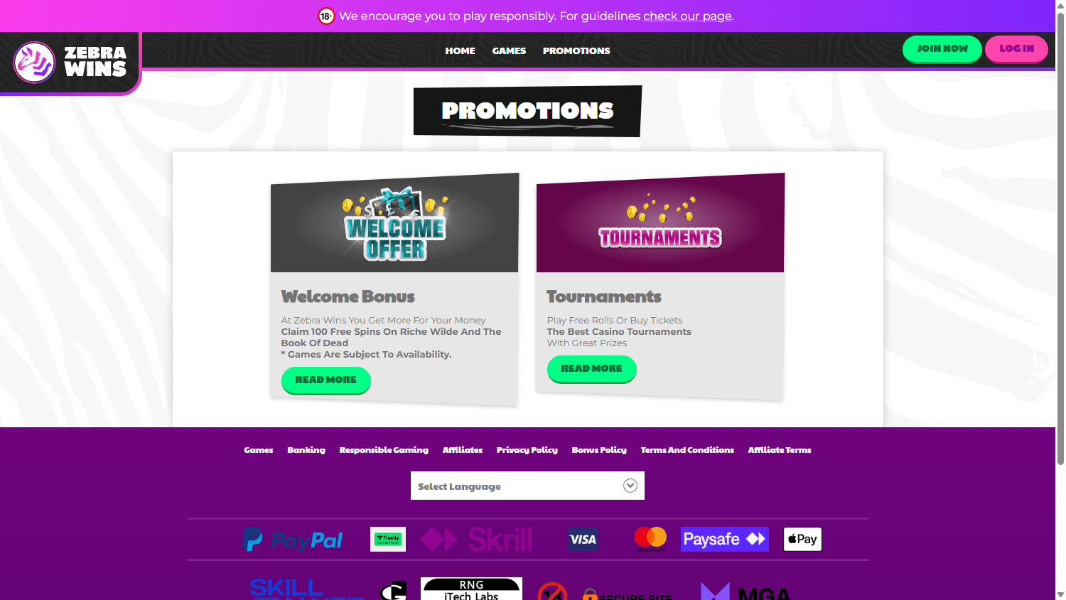 zebra_wins_casino_promotions_desktop