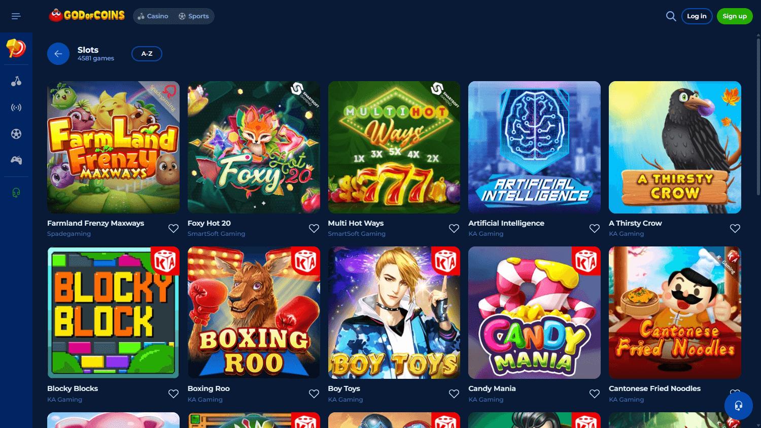 Review approfondi du casino en ligne God of Coins pour les joueurs en France