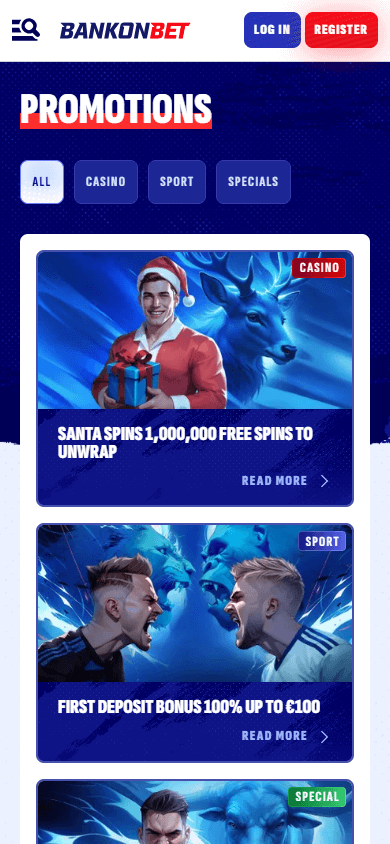 Προσφορές BankonBet σε κινητές συσκευές