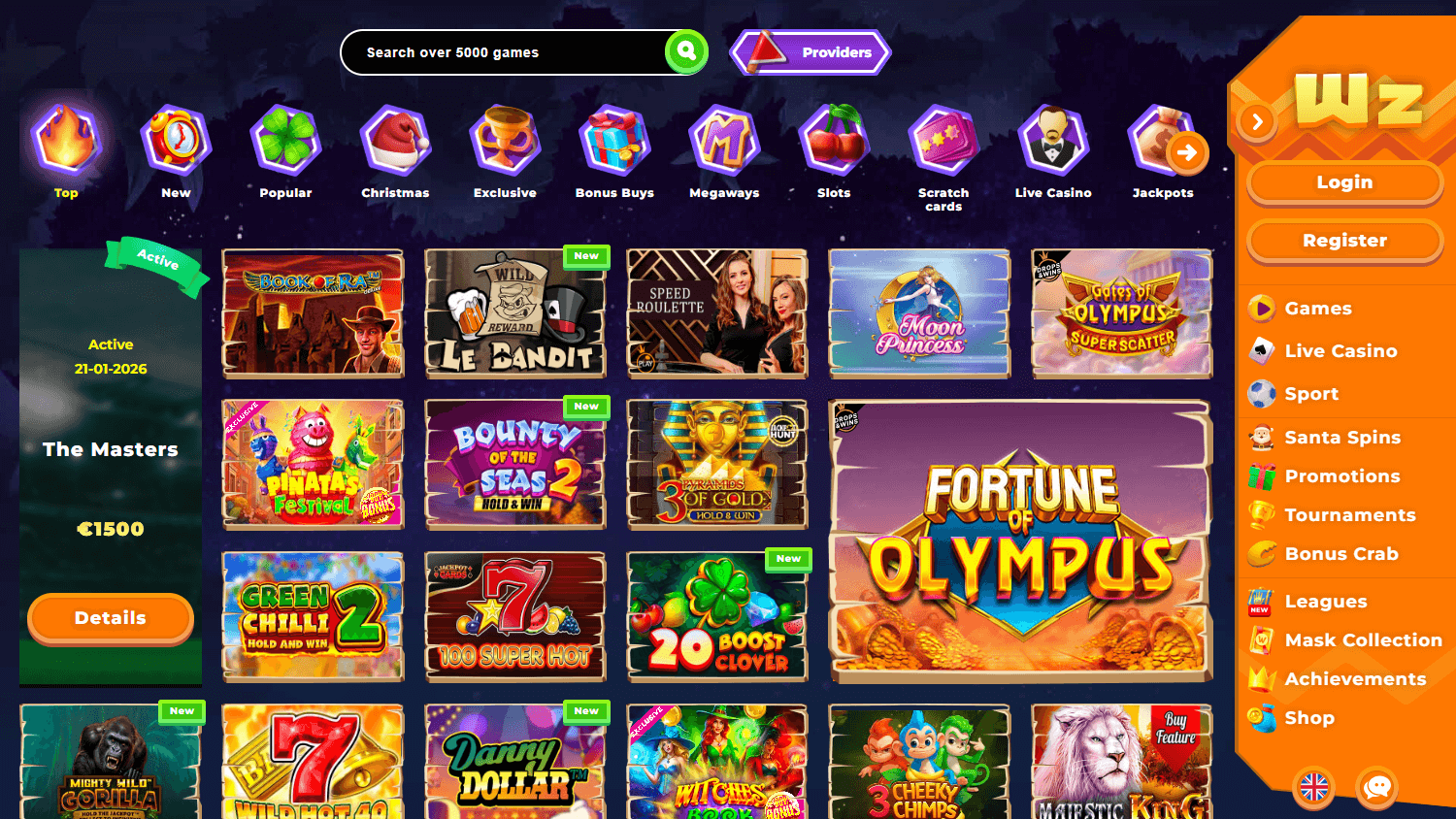 50 Freispiele Wazambacasino: Lohnt sich die Aktion?