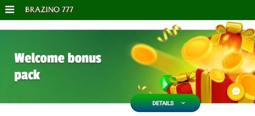 Mobile casino bonus at Brazino777 in Canada