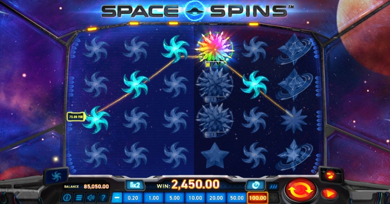 Spinning In Space slot