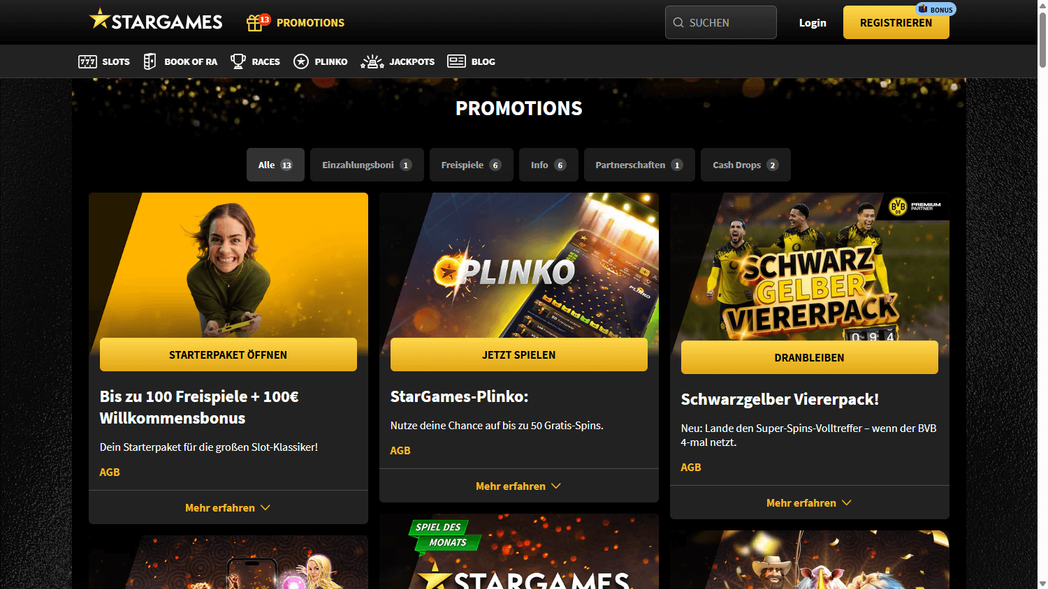 Stargames Casino Promotionen