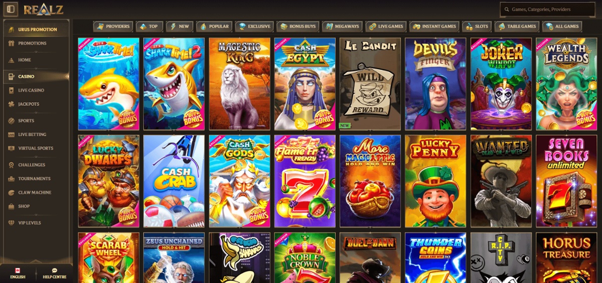 Realz lets Canadian players make PaysafeCard deposits