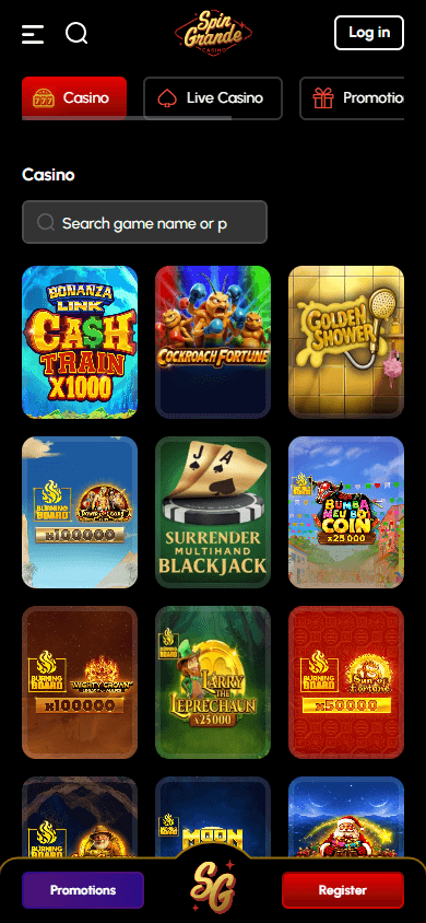 SpinGrande_Casino_game_gallery_mobile