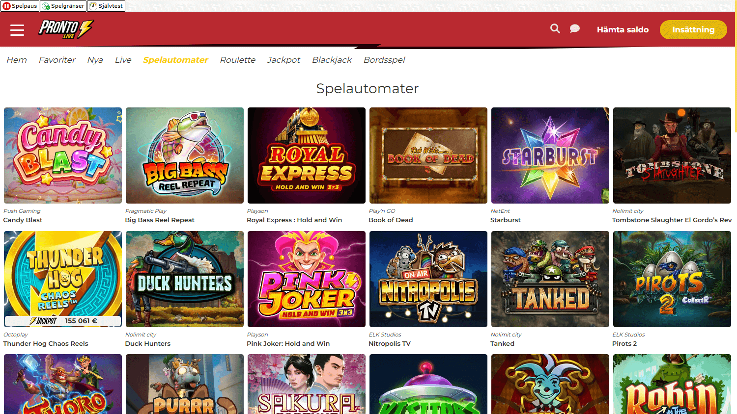 Pronto_Live_Casino_game_gallery_desktop