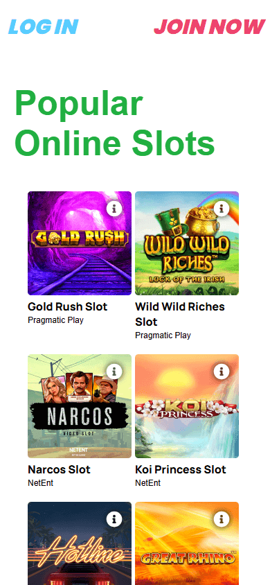 Rise_Casino_game_gallery_mobile