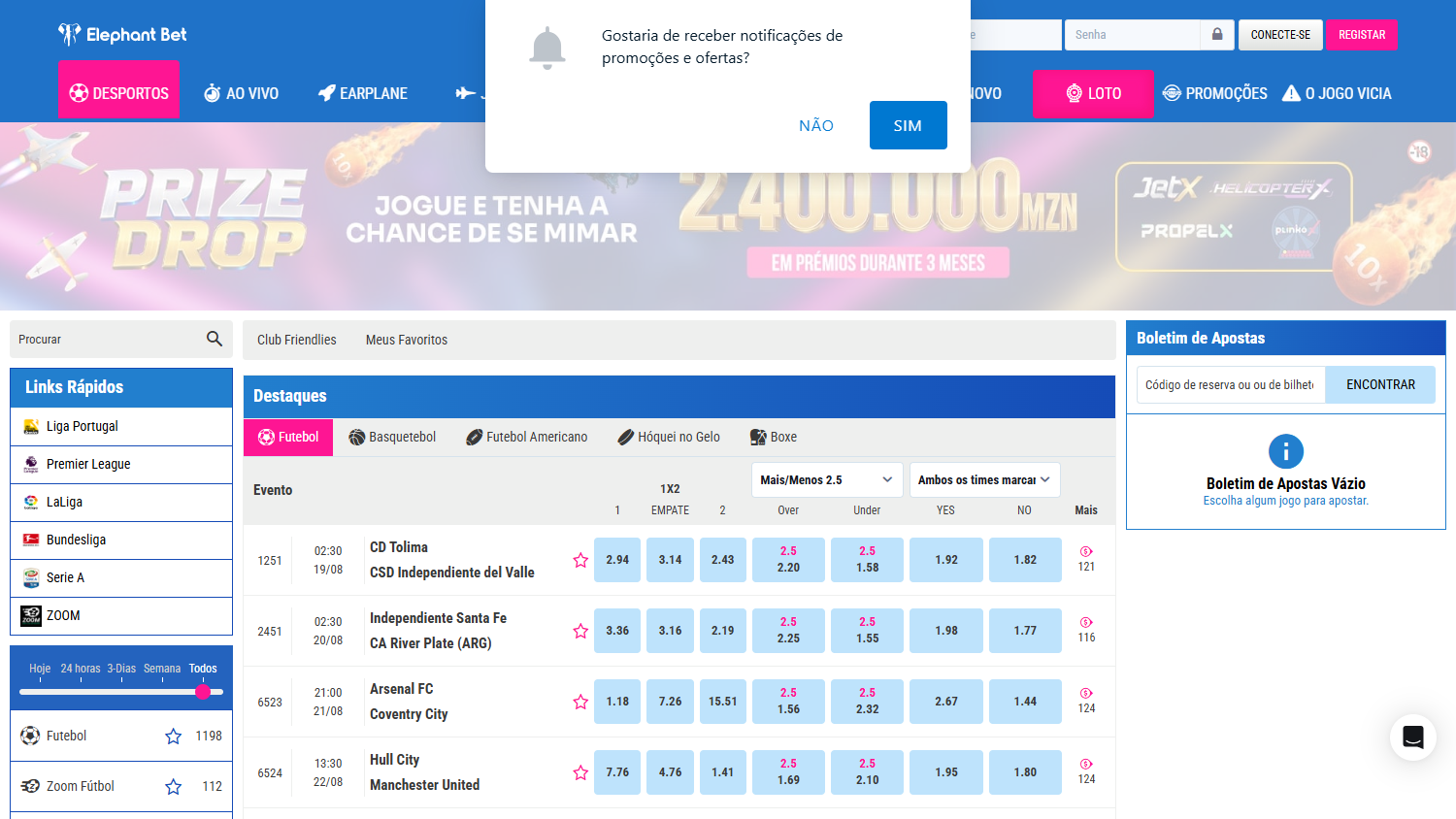 Elephant_Bet_Casino_MZ_homepage_desktop