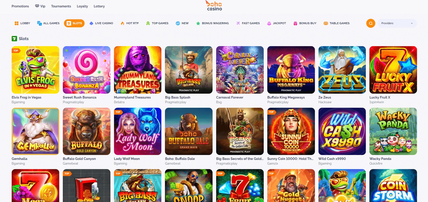 boho casino no deposit bonus 2024