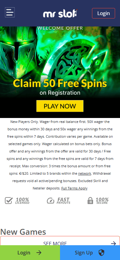MrSlot_Casino_homepage_mobile