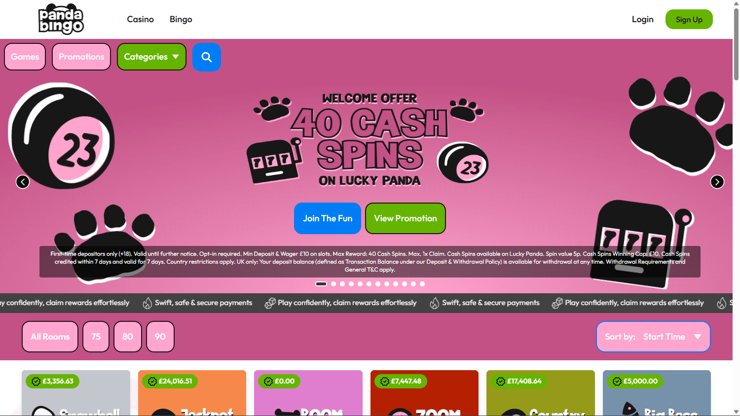 Panda_Bingo_Casino_homepage_desktop