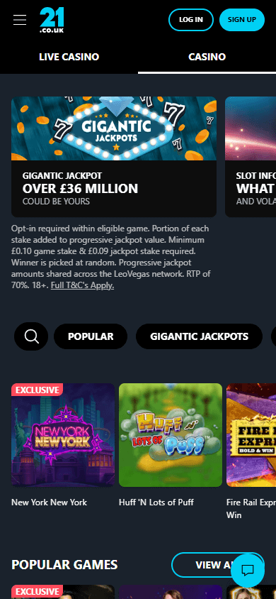 21.co.uk_Casino_game_gallery_mobile