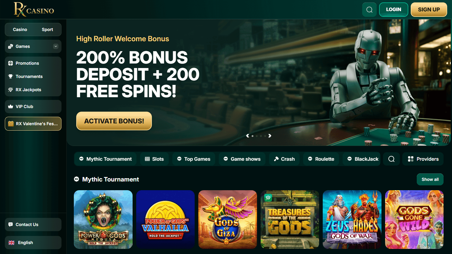 Review des Online-Casinos RX Casino – Ein Blick für Spieler aus Deutschland