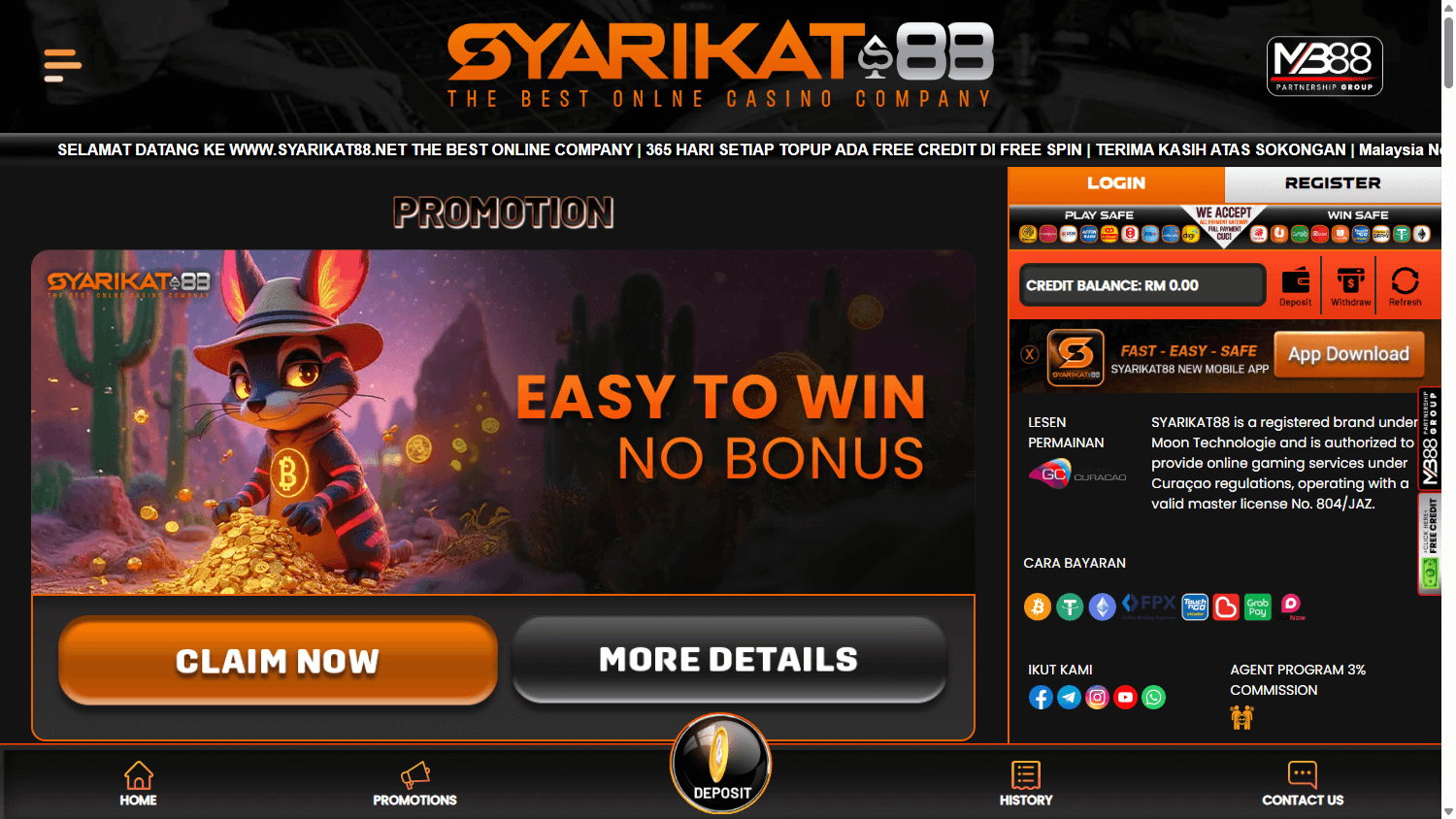 Syarikat88_Casino_promotions_desktop