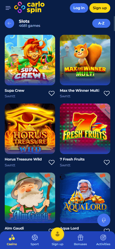 Carlospin_Casino_game_gallery_mobile