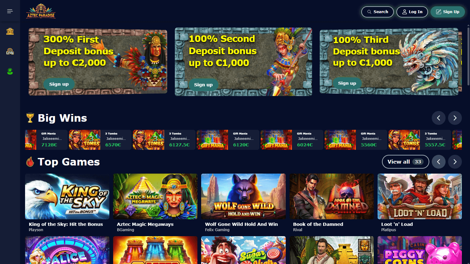 Aztec Paradise und Spieler Login Hilfe: Aztec Paradise Casino für Spieler aus Deutschland Aztec Paradise und Spieler Login Hilfe: Aztec Paradise Casino für Spieler aus Deutschland