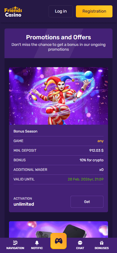 Friends_Casino_promotions_mobile