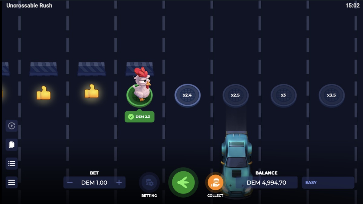 Help the chicken cross the road