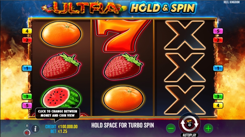 Ultra Hold and Spin Slot Demo - Free Play & Review