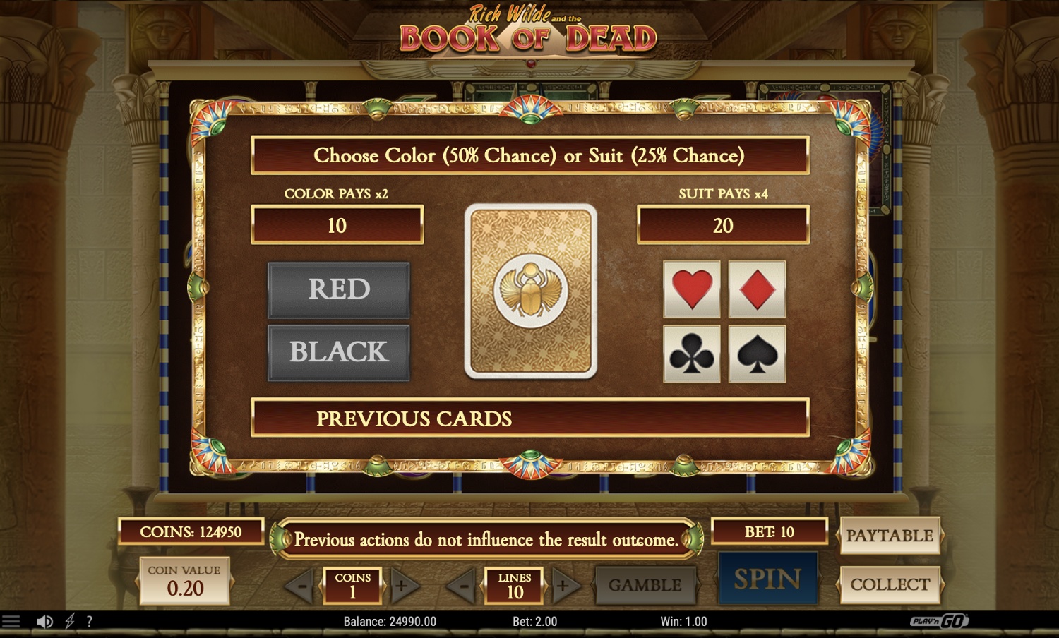 Book of Dead Demo Play Free Slot Game