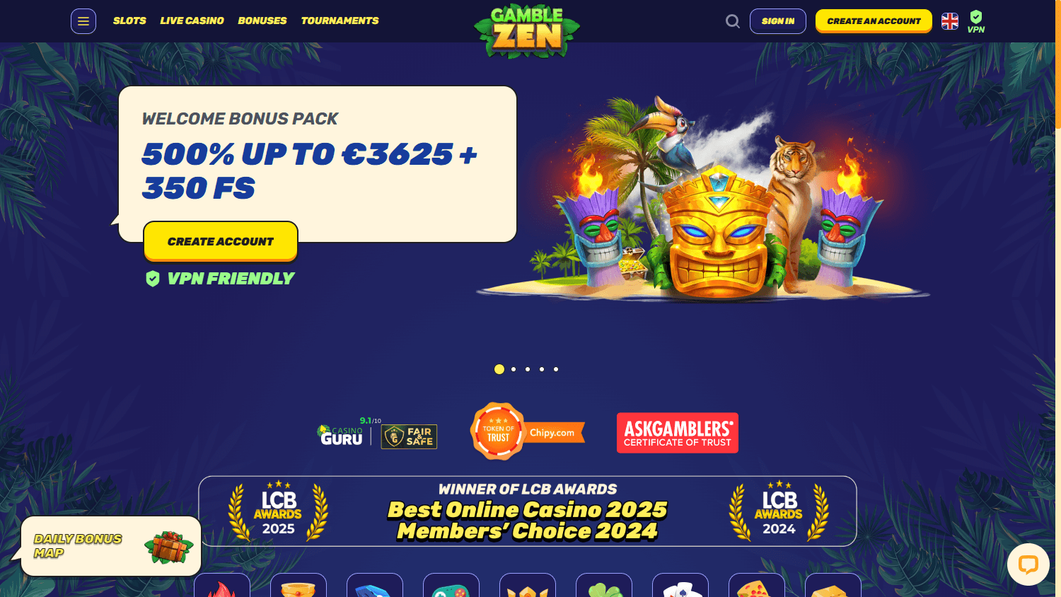 Gamblezen Casino No Deposit Bonus — Canadian Player Guide