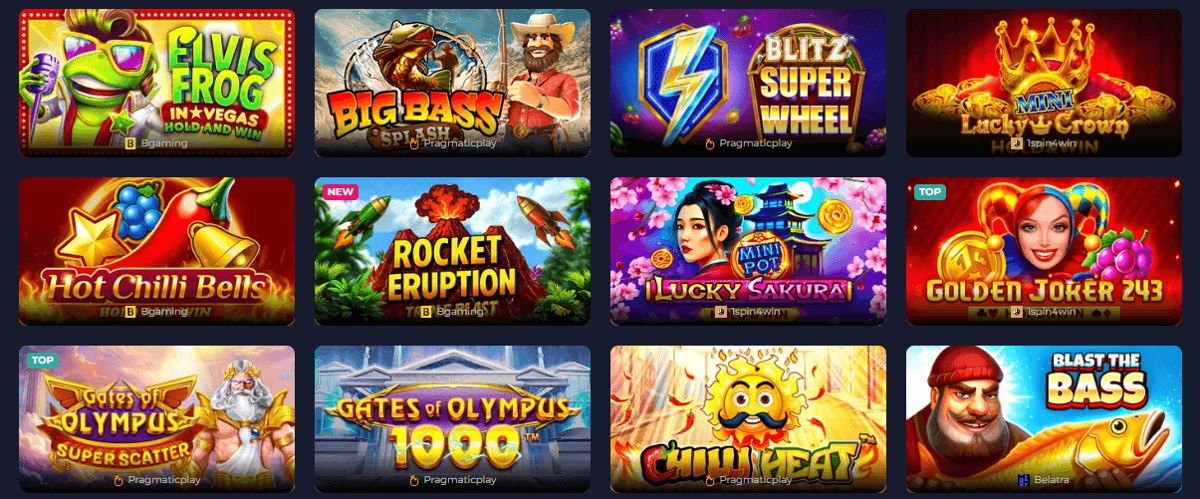 Interac online casinos offer Canadian players thousands of games