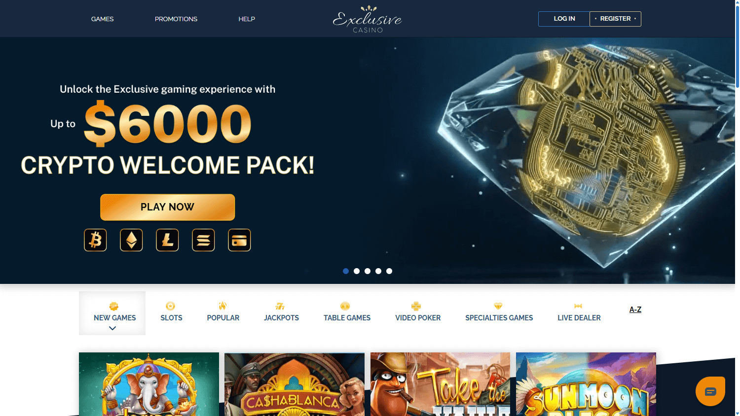 Exclusive_Casino_homepage_desktop