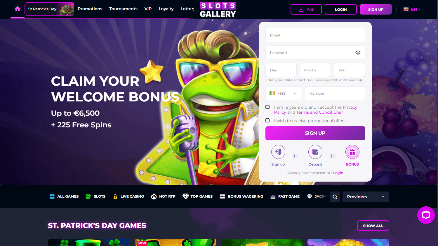 Slots_Gallery_Casino_homepage_desktop