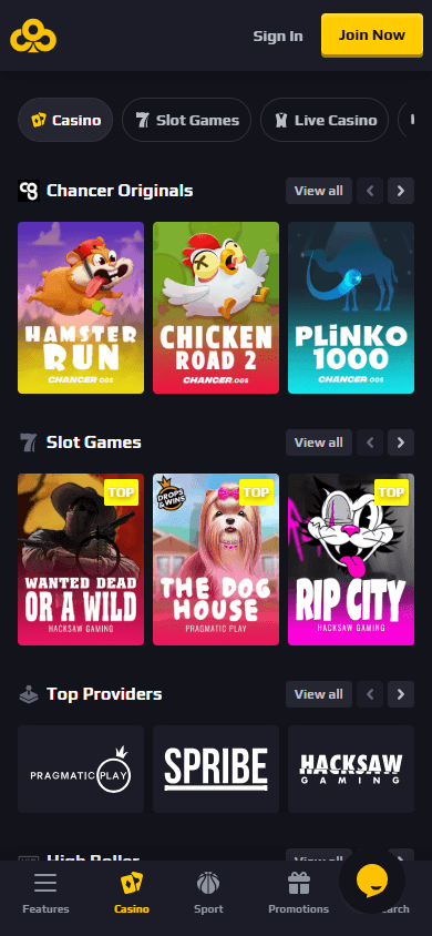 Chancer_Casino_game_gallery_mobile