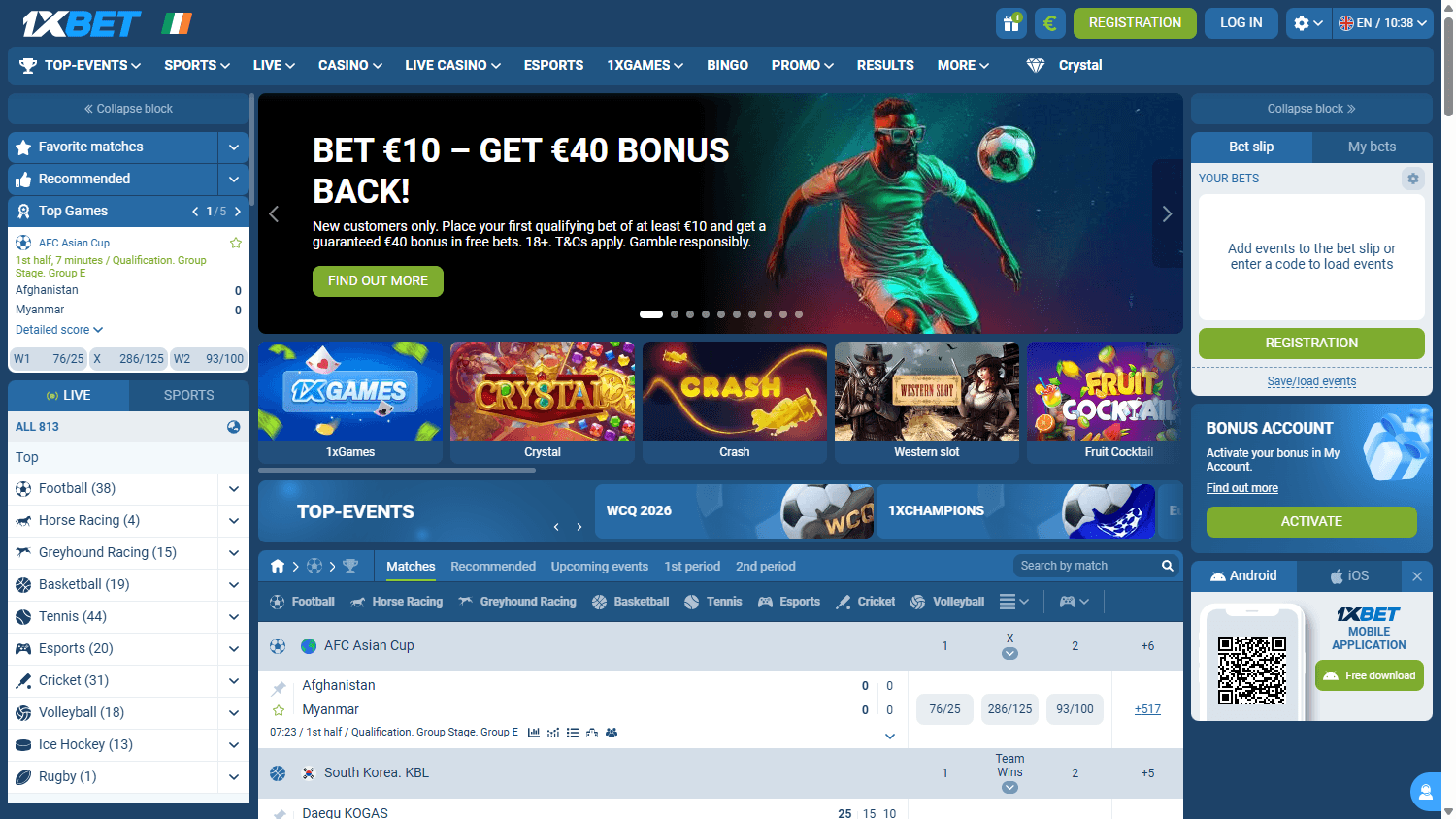 1xbet_casino_homepage_desktop