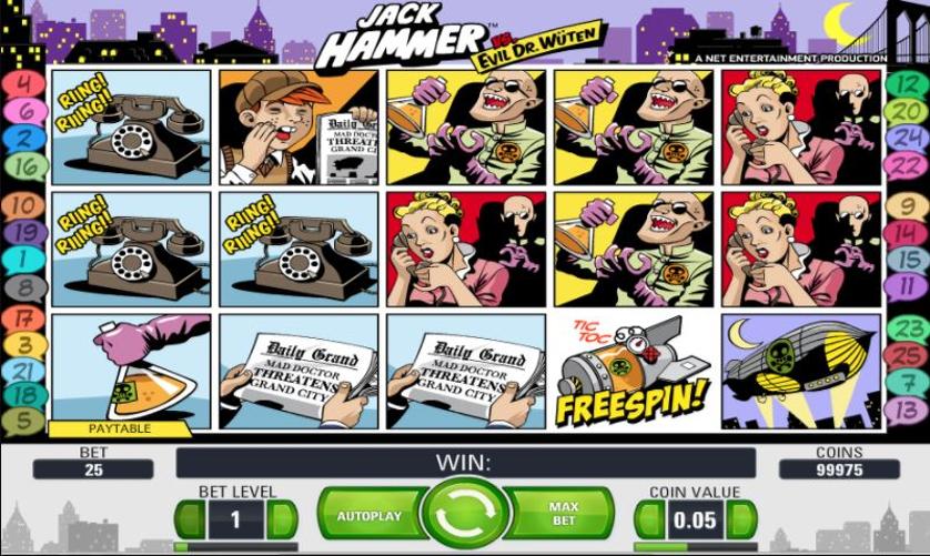 Play jack hammer slot