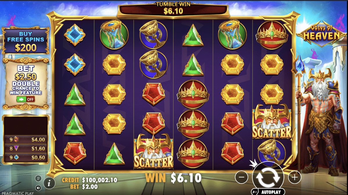 Game is played on a 6x5 grid