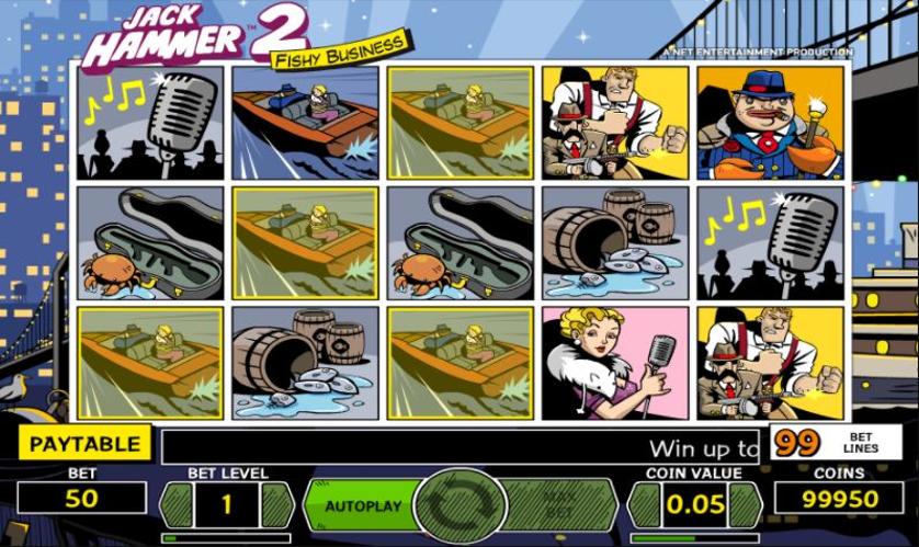 Casino hammer scene