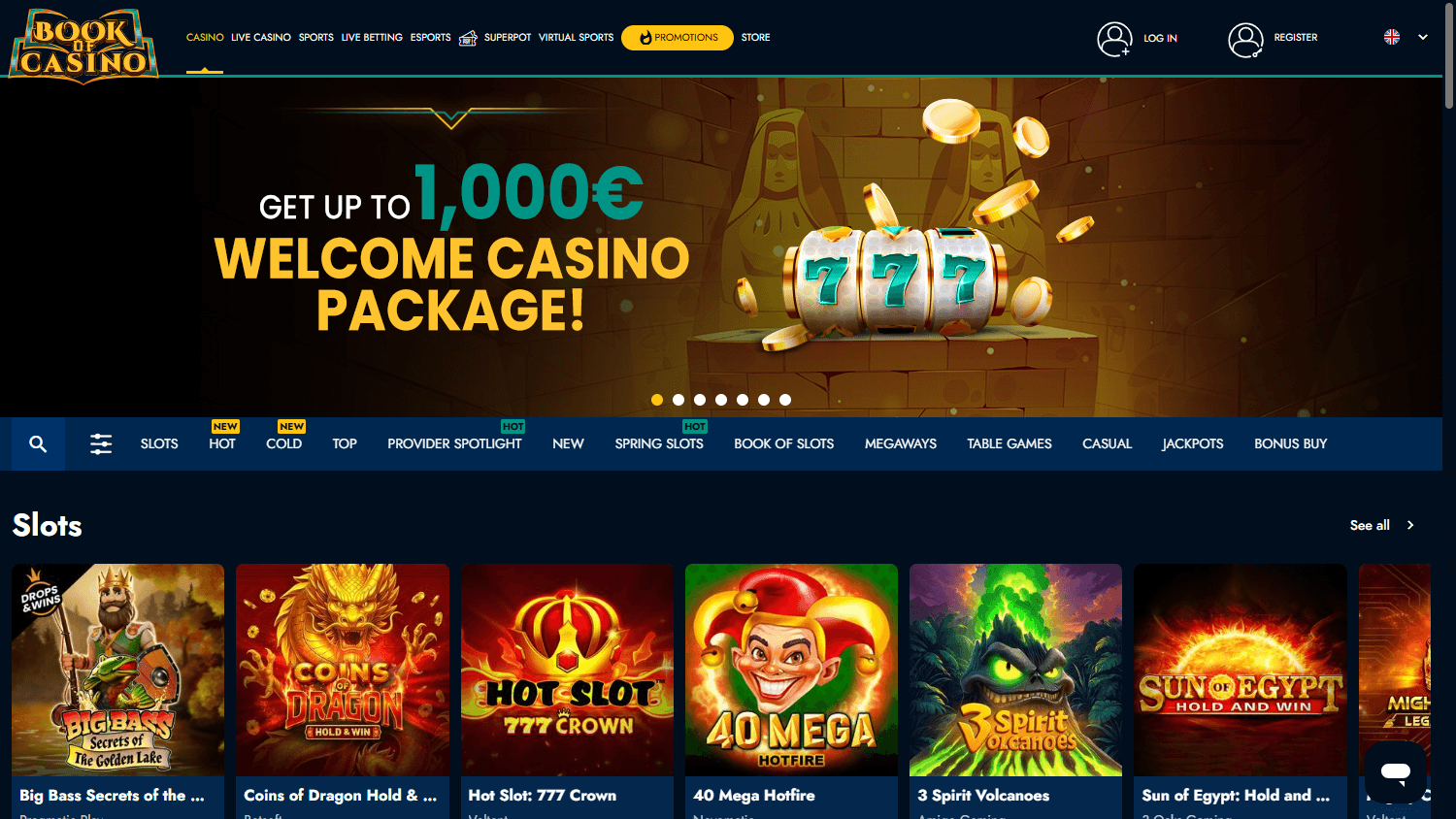 Review: book-of-betcasino.de — BookofBet Casino Krypto: Einzahlen mit Bitcoin und Co.