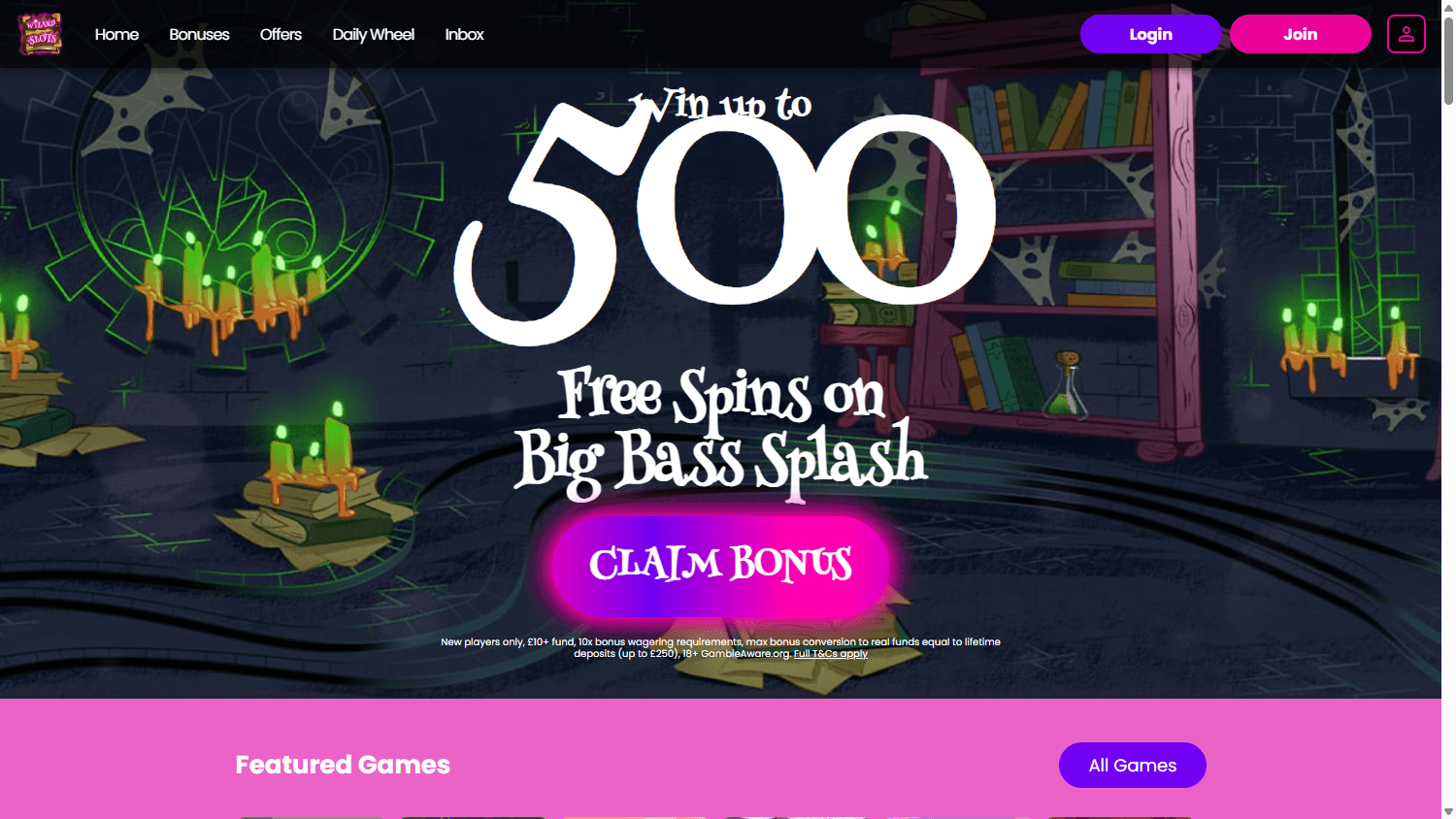 wizard_slots_casino_homepage_desktop