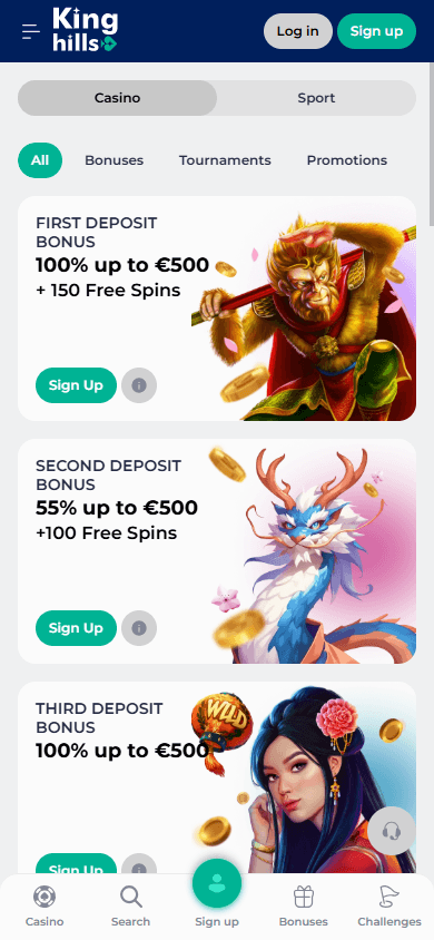 Kinghills casino online