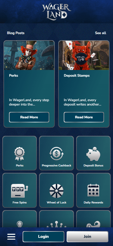 wagerland_casino_promotions_mobile