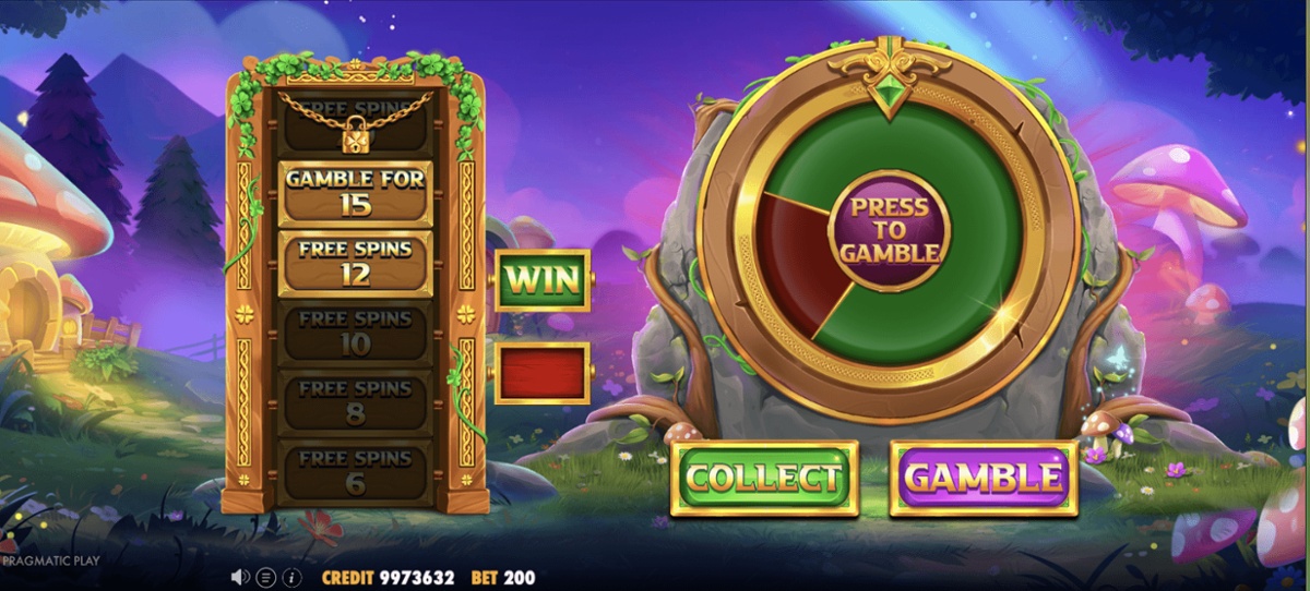 You can use the Gamble feature to try to win more Free Spins