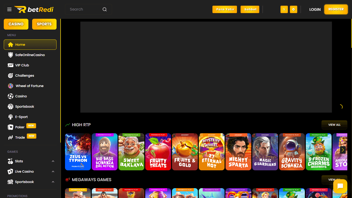 betredi_casino_homepage_desktop