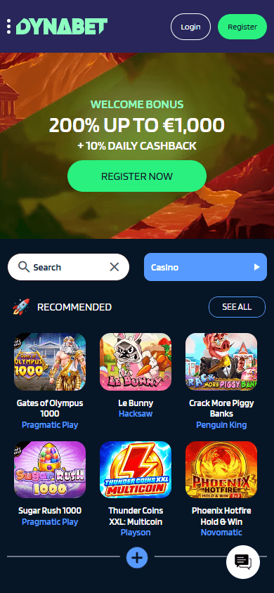 dynabet_casino_homepage_mobile