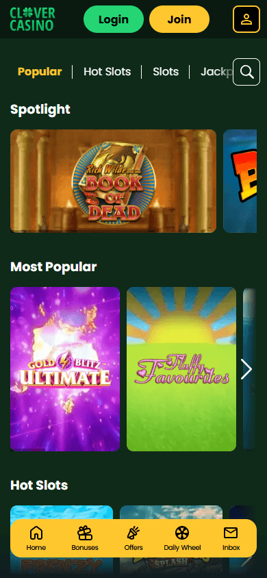 Clover_Casino_game_gallery_mobile