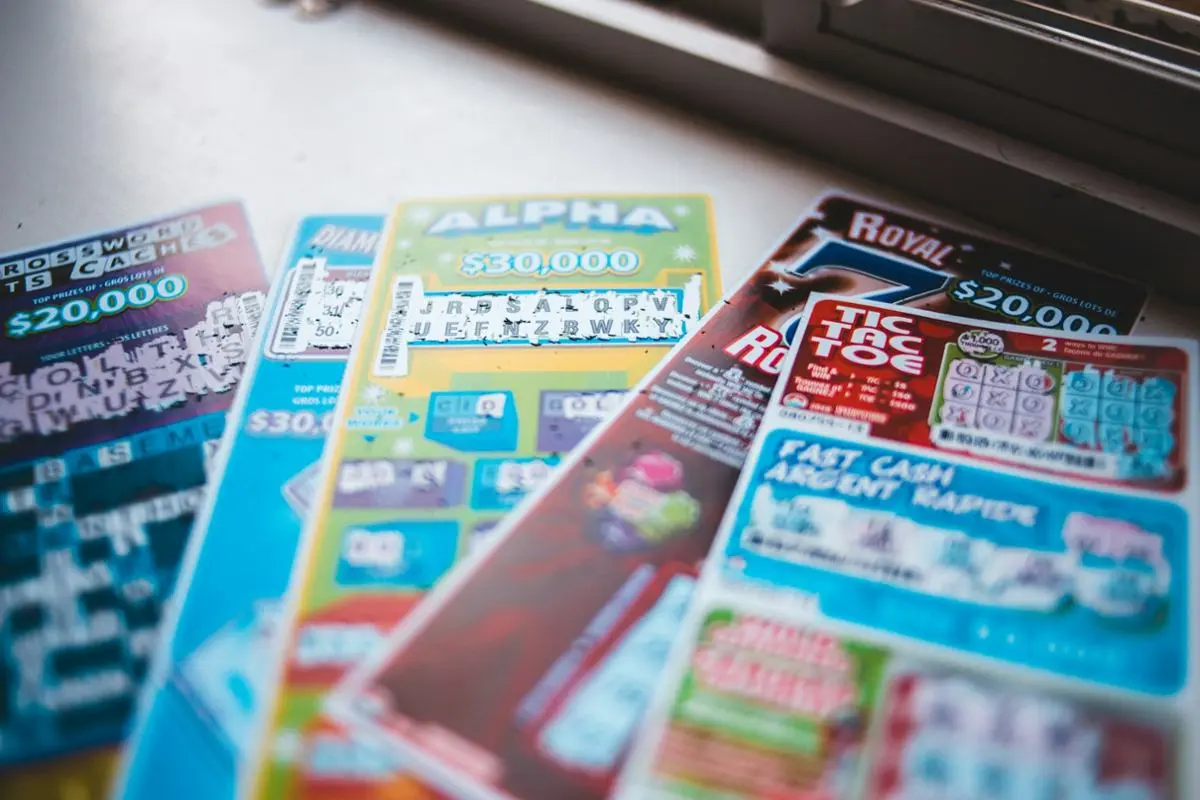 Lottery scratch ticket