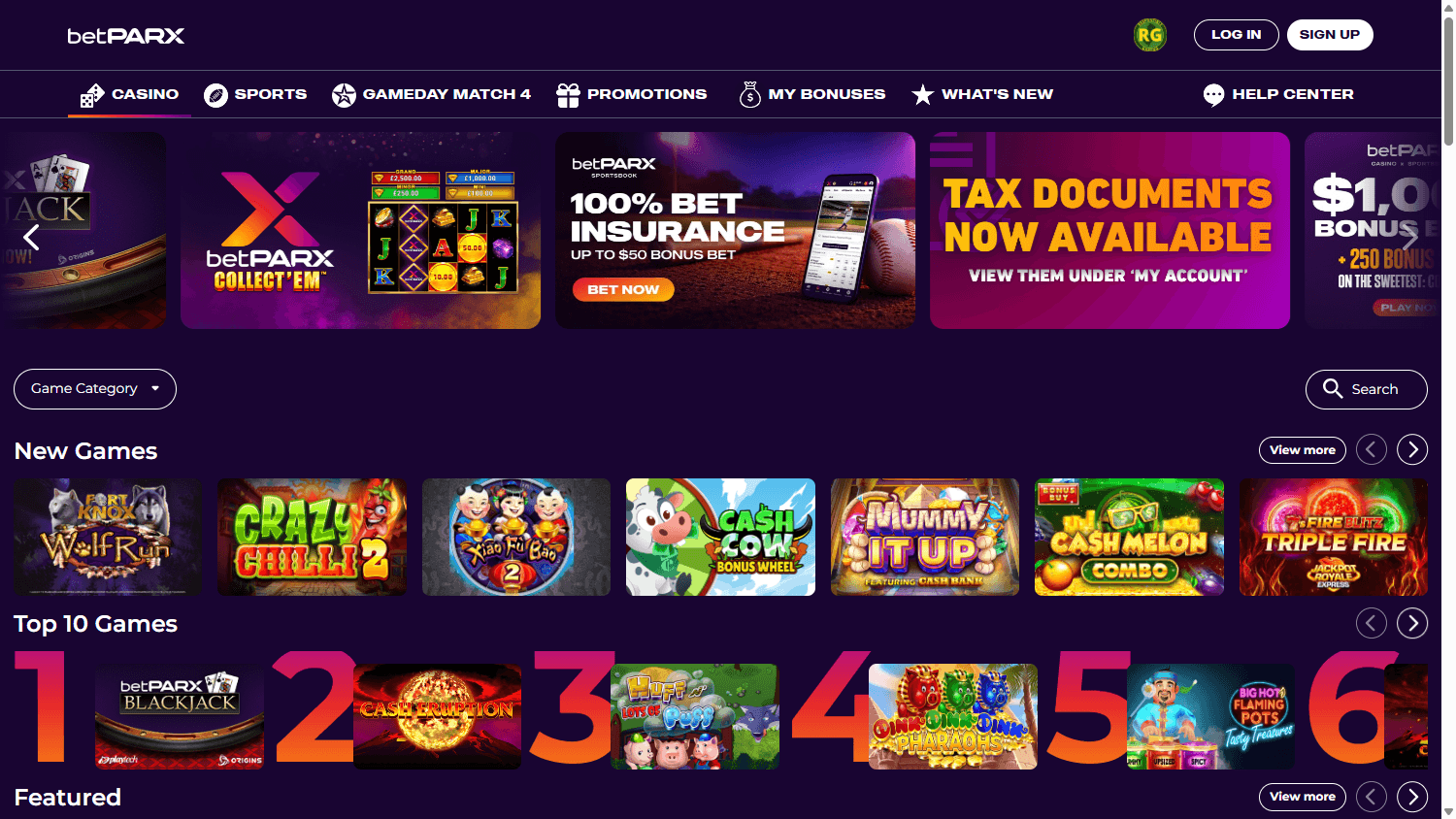 betparx_casino_nj_homepage_desktop