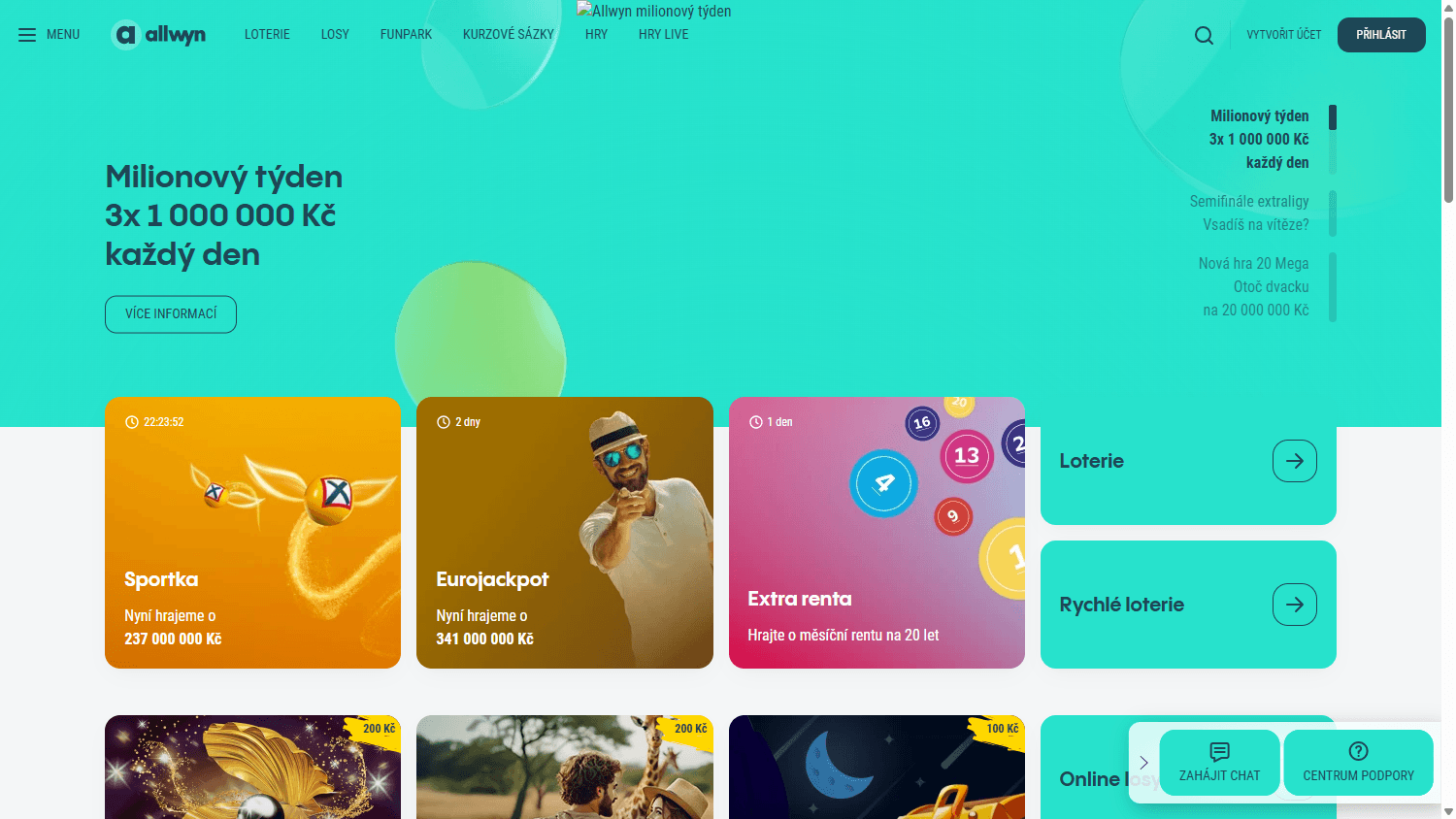 allwyn_casino_homepage_desktop