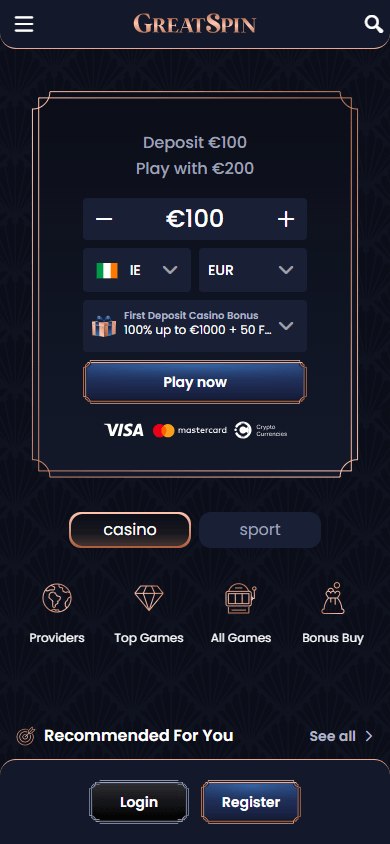 greatspin_casino_homepage_mobile