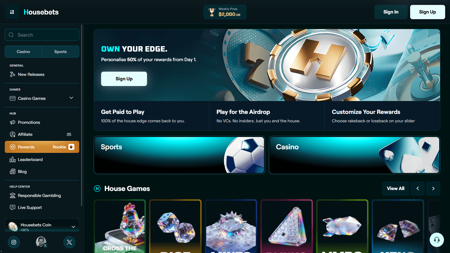 housebets_casino_homepage_desktop